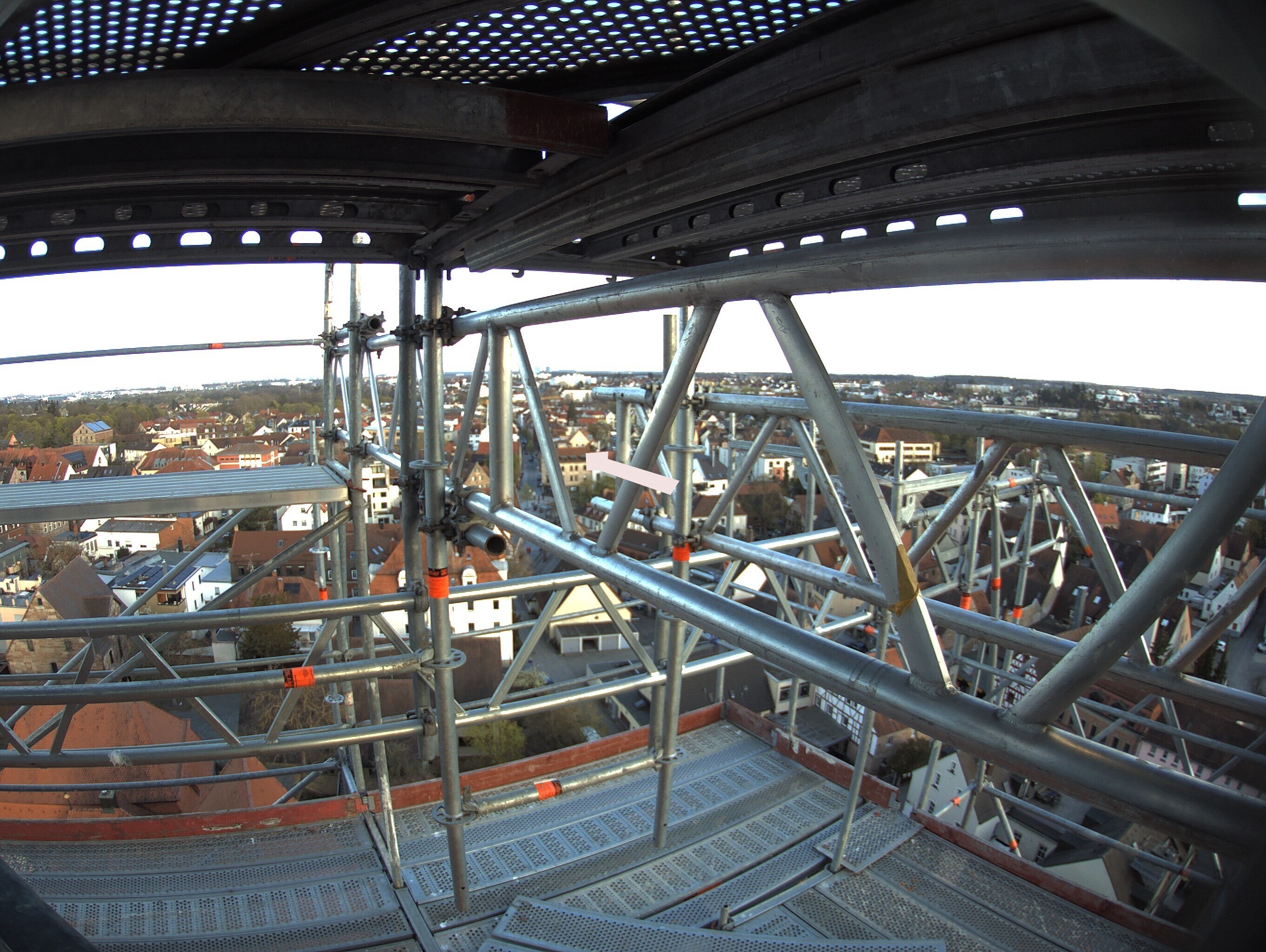 Archiv Foto Webcam Blick auf den Marktplatz von Zirndorf