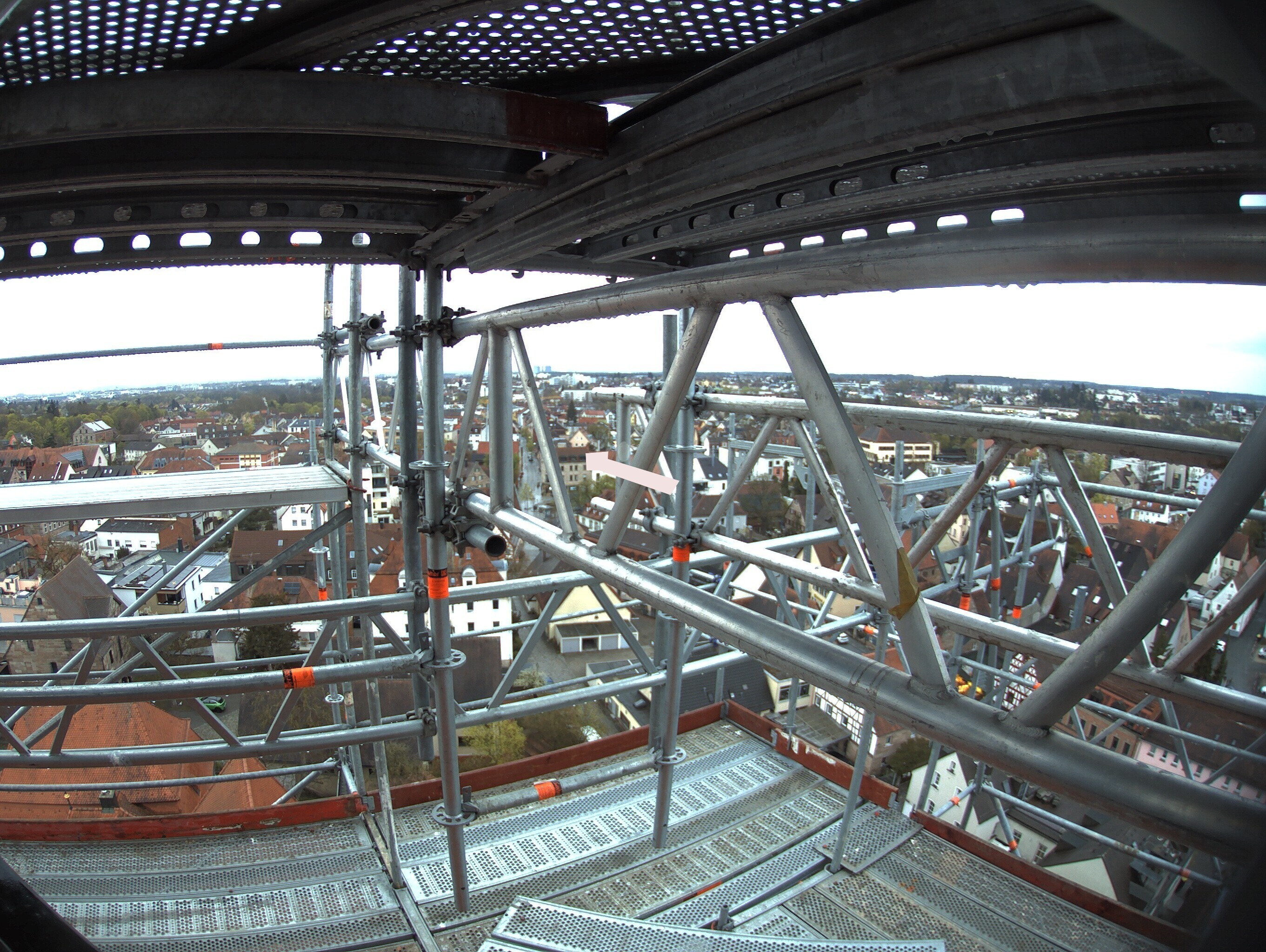 Archiv Foto Webcam Blick auf den Marktplatz von Zirndorf