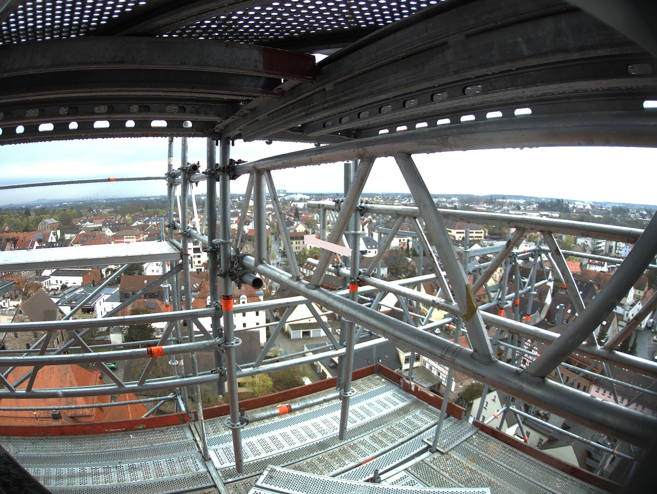 Archiv Foto Webcam Blick auf den Marktplatz von Zirndorf