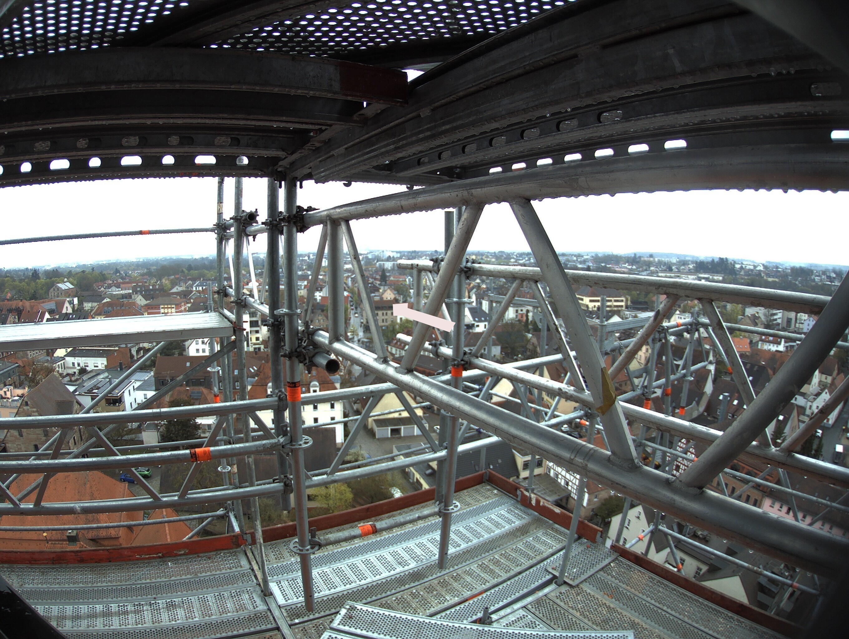 Archiv Foto Webcam Blick auf den Marktplatz von Zirndorf