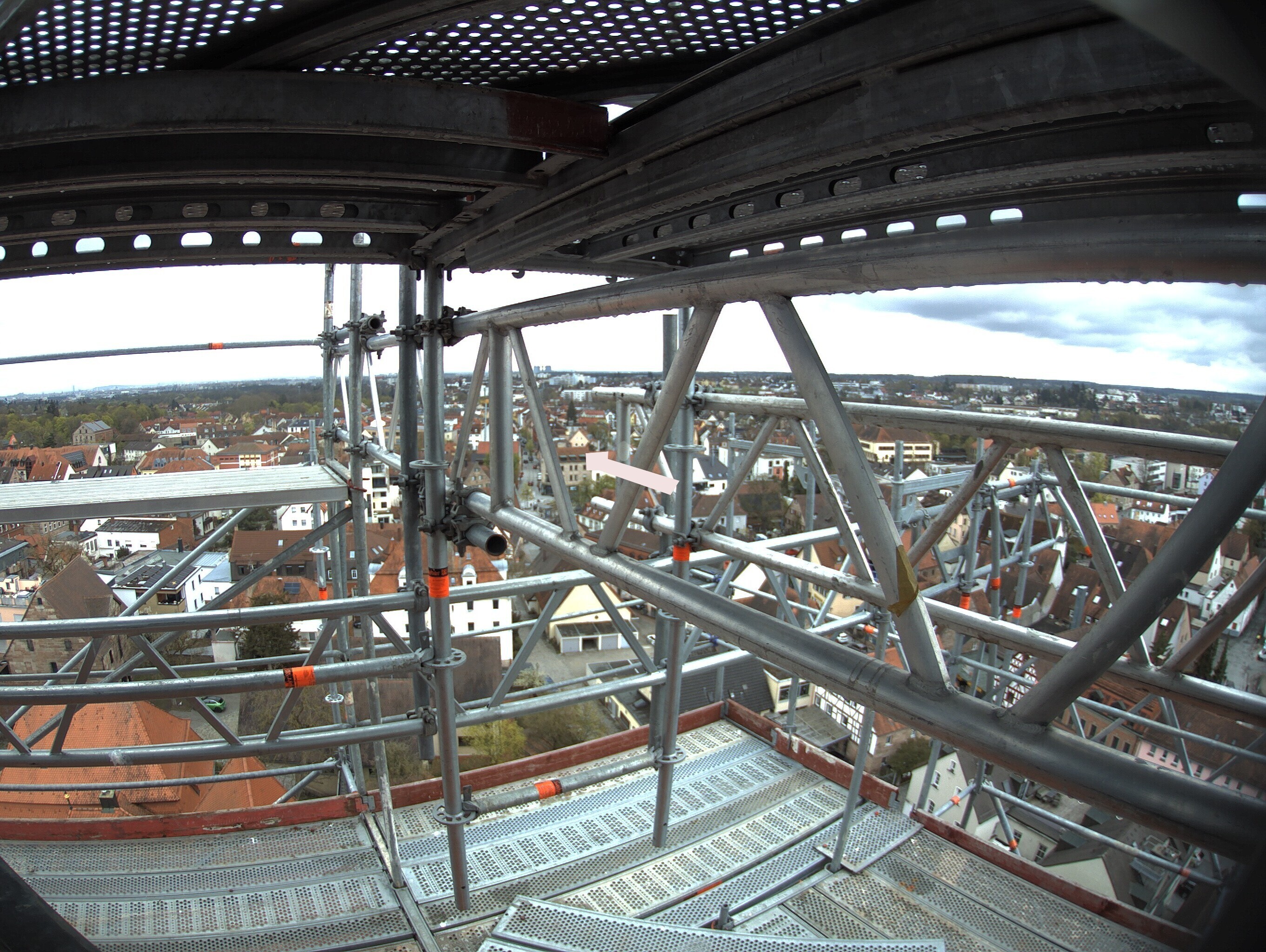Archiv Foto Webcam Blick auf den Marktplatz von Zirndorf