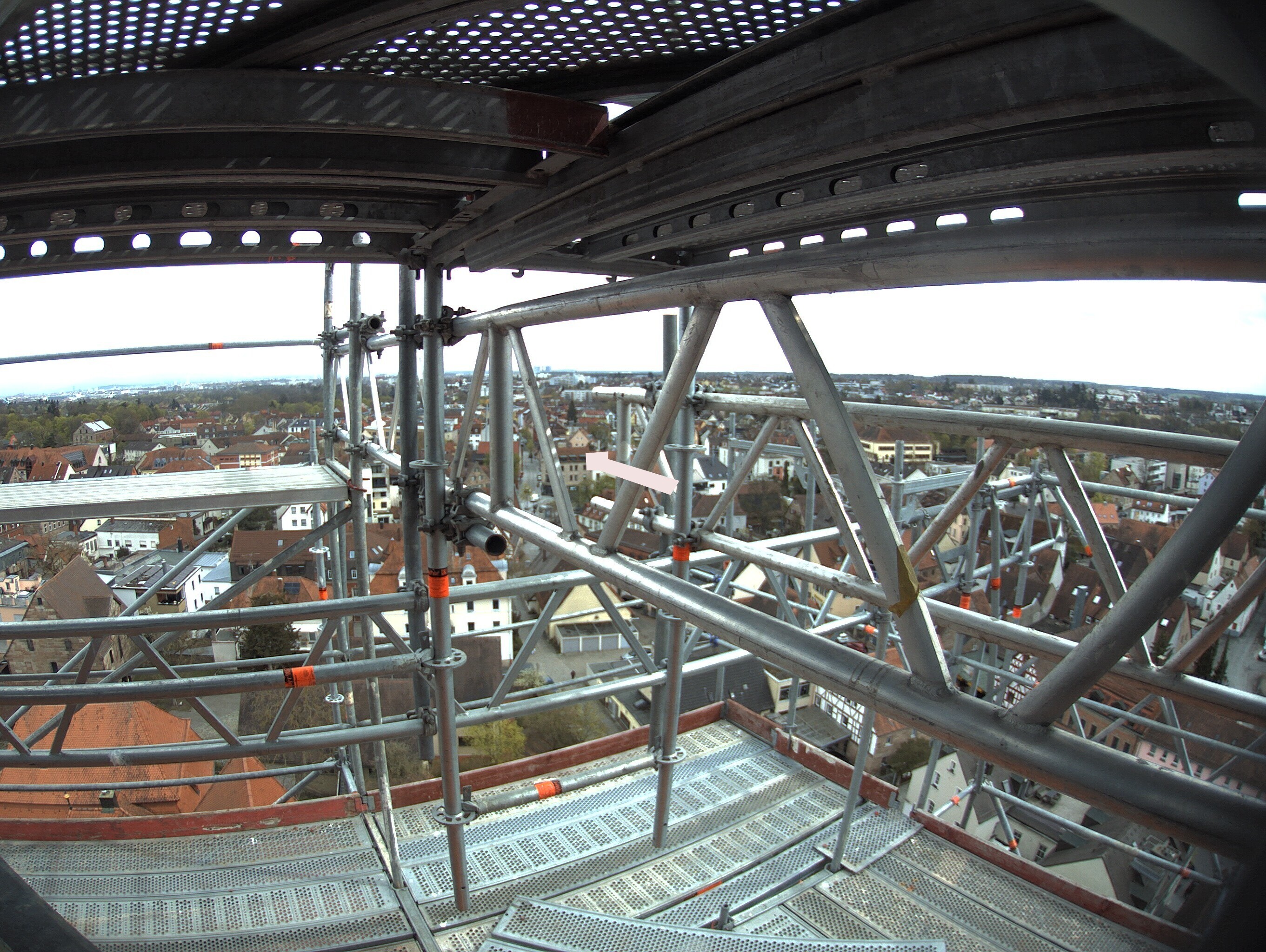 Archiv Foto Webcam Blick auf den Marktplatz von Zirndorf