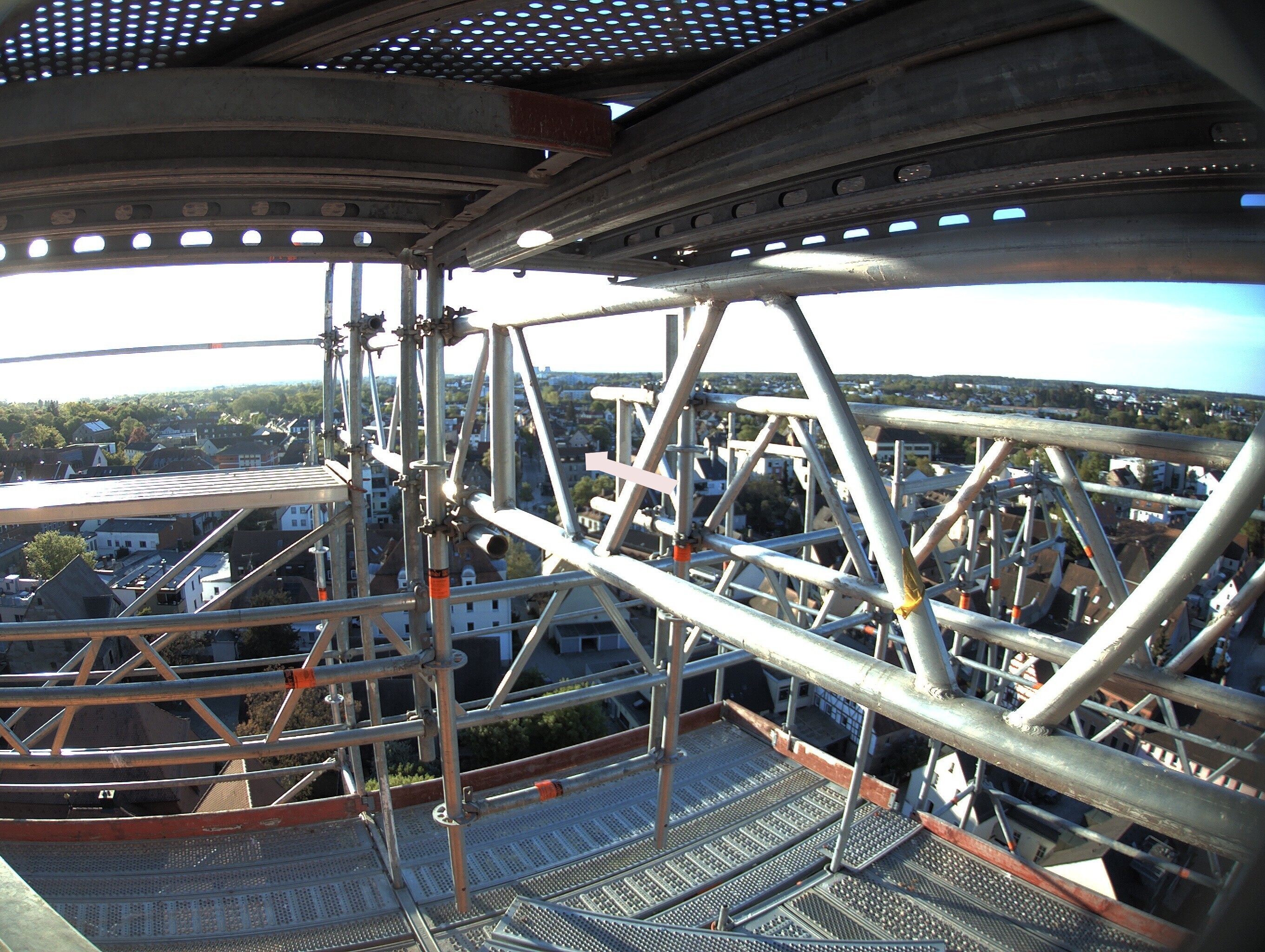 Archiv Foto Webcam Blick auf den Marktplatz von Zirndorf