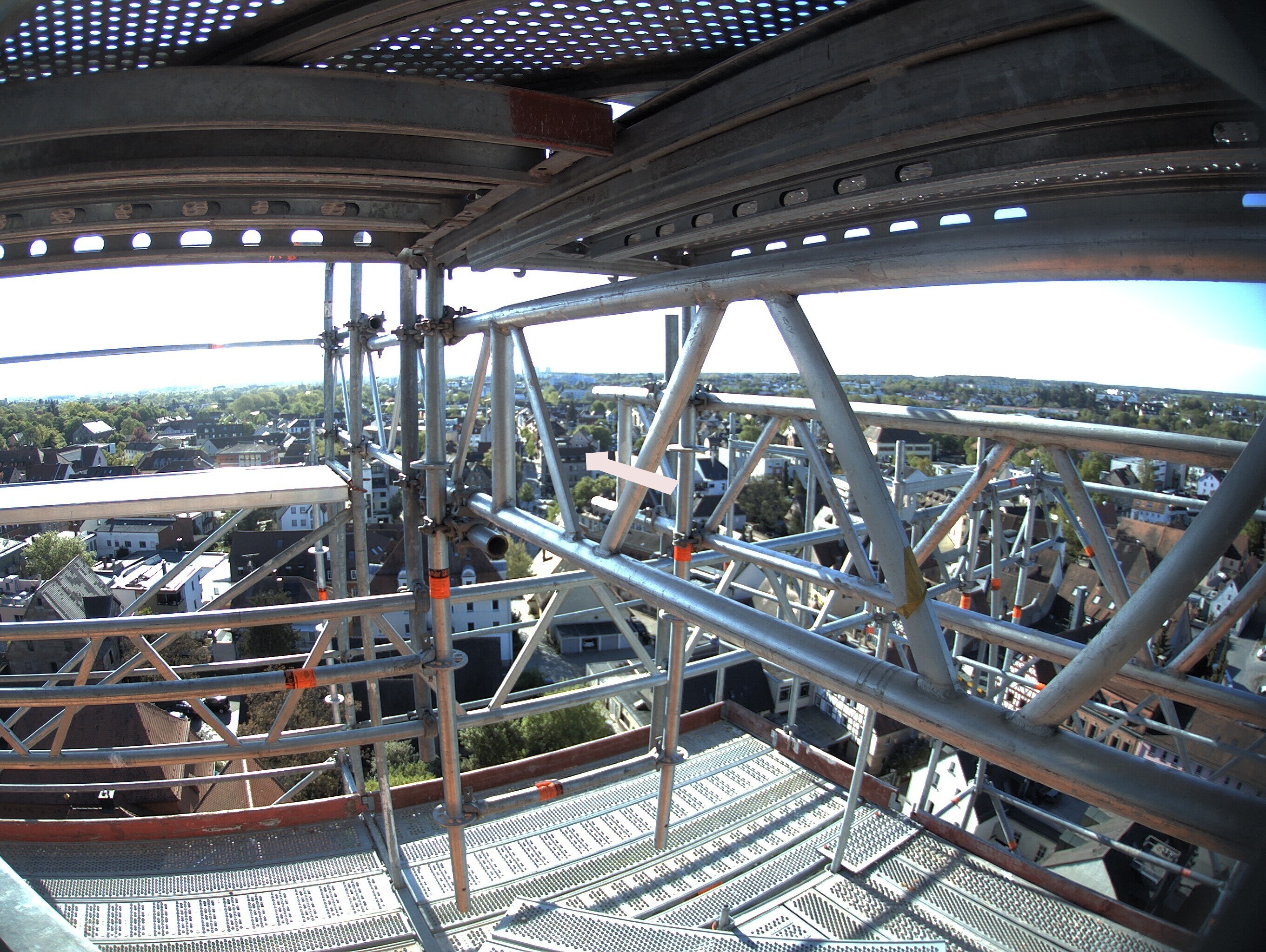 Archiv Foto Webcam Blick auf den Marktplatz von Zirndorf