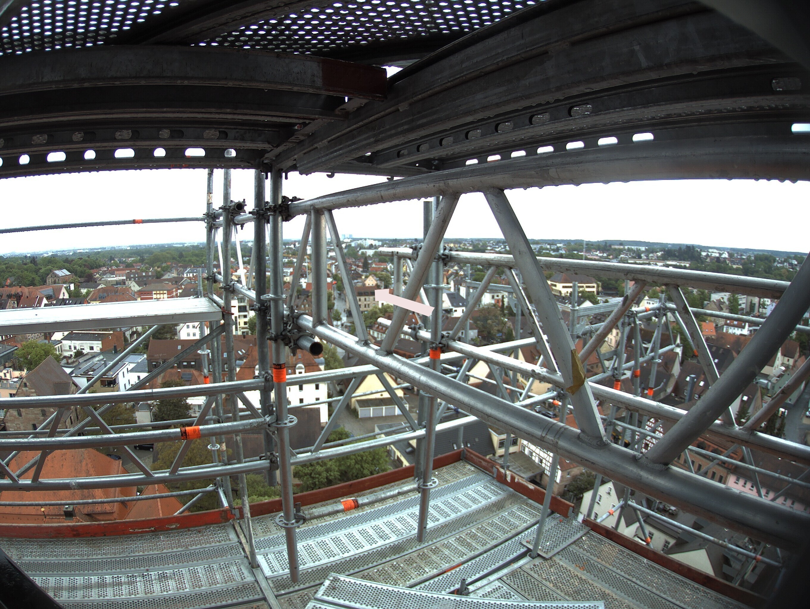 Archiv Foto Webcam Blick auf den Marktplatz von Zirndorf