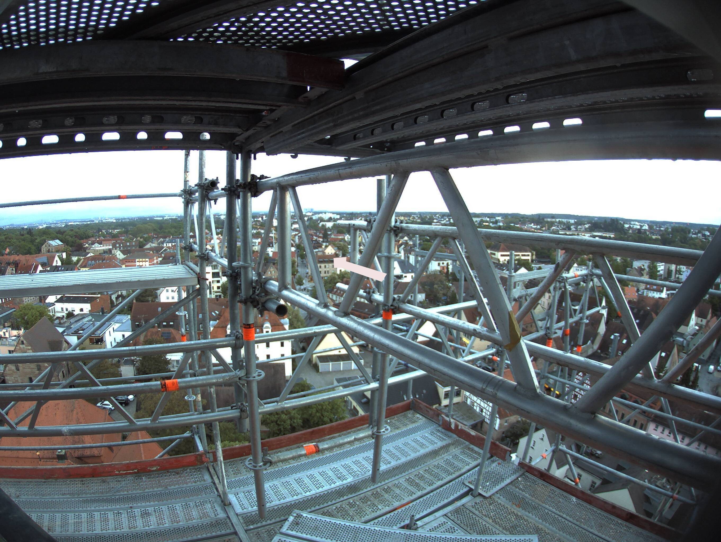 Archiv Foto Webcam Blick auf den Marktplatz von Zirndorf