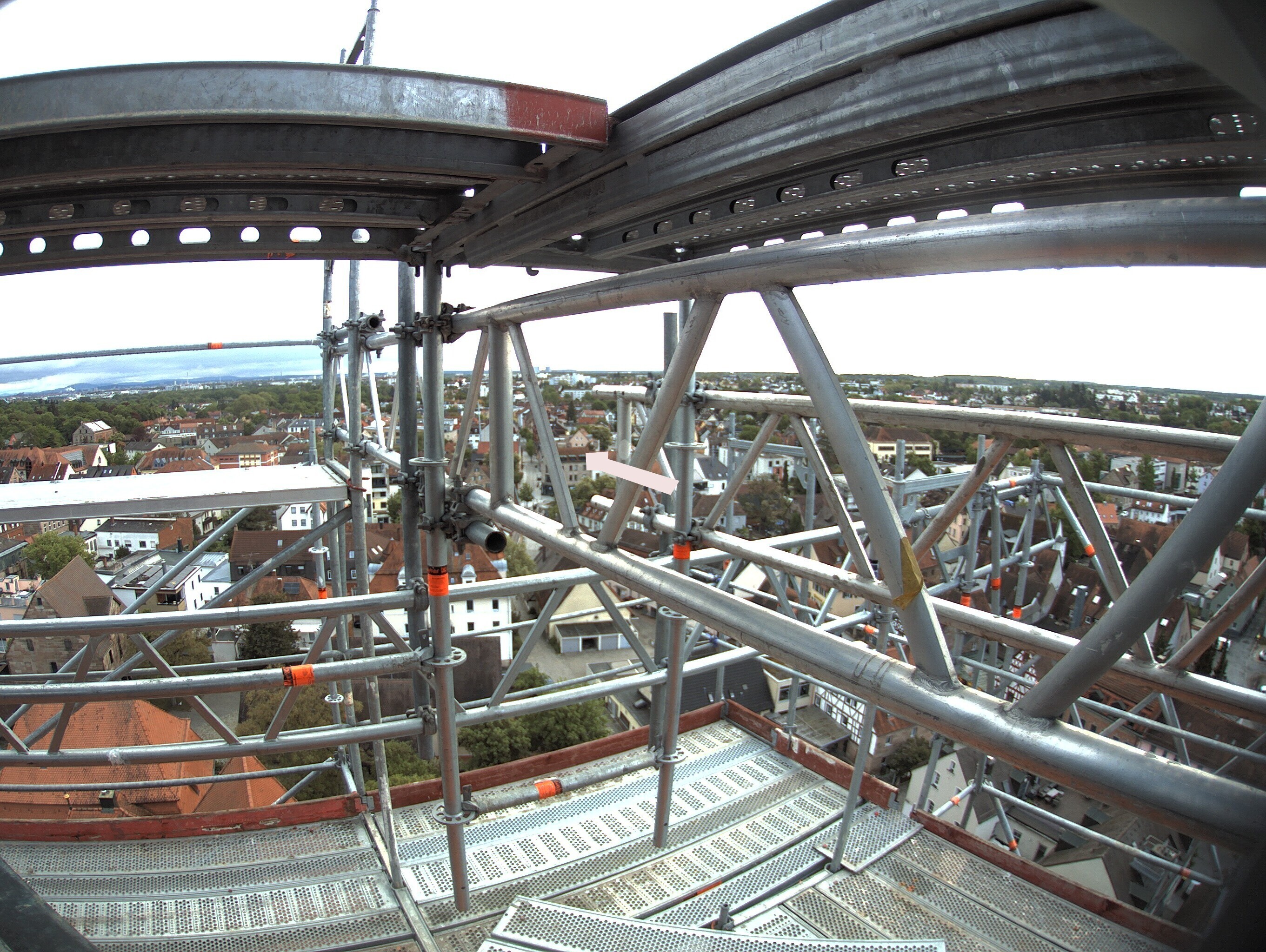 Archiv Foto Webcam Blick auf den Marktplatz von Zirndorf