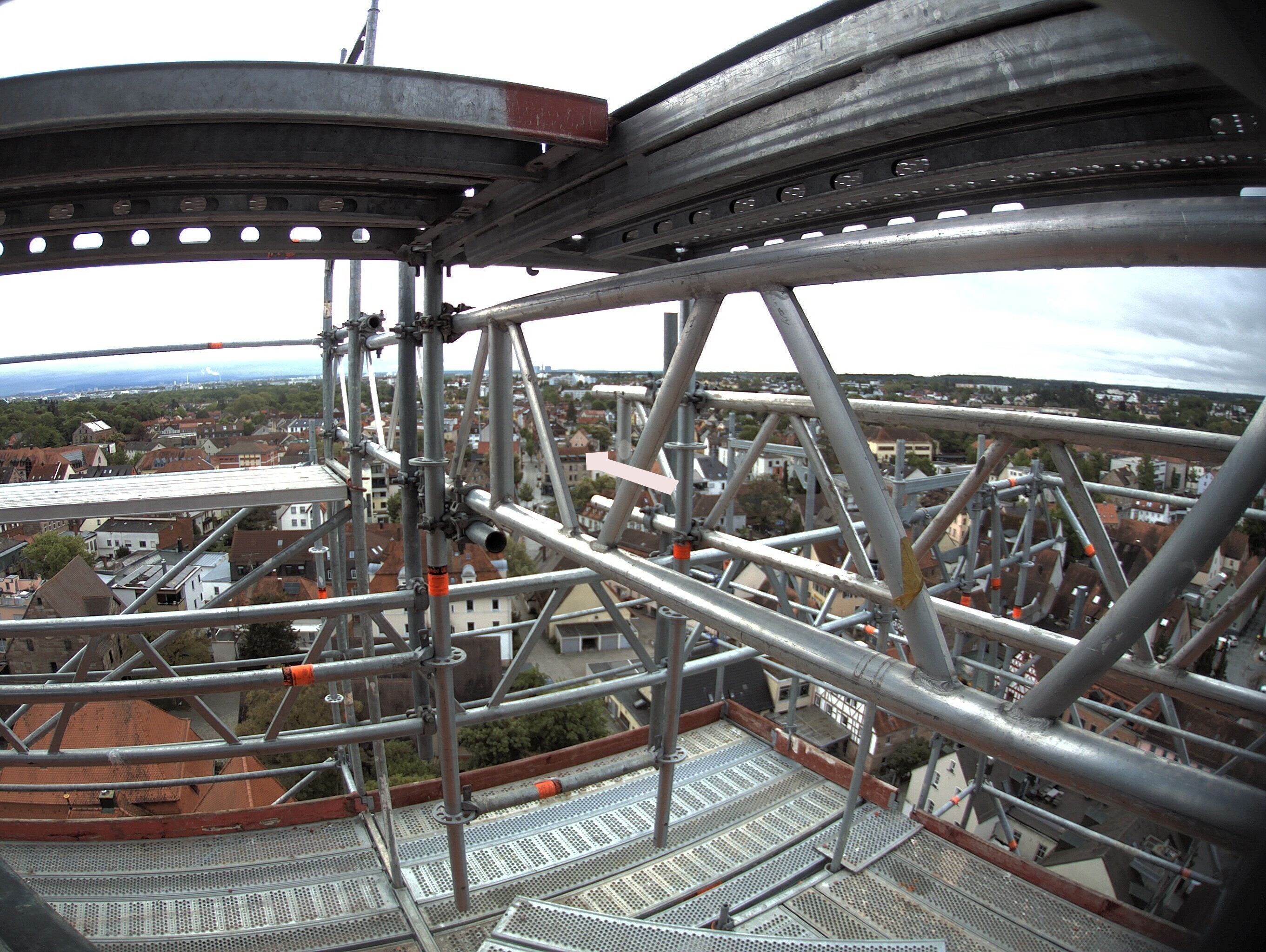 Archiv Foto Webcam Blick auf den Marktplatz von Zirndorf