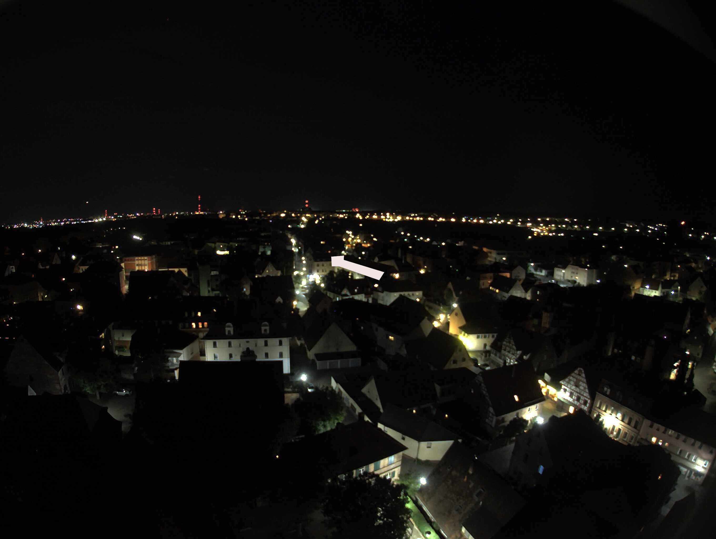 Archiv Foto Webcam Blick auf den Marktplatz von Zirndorf