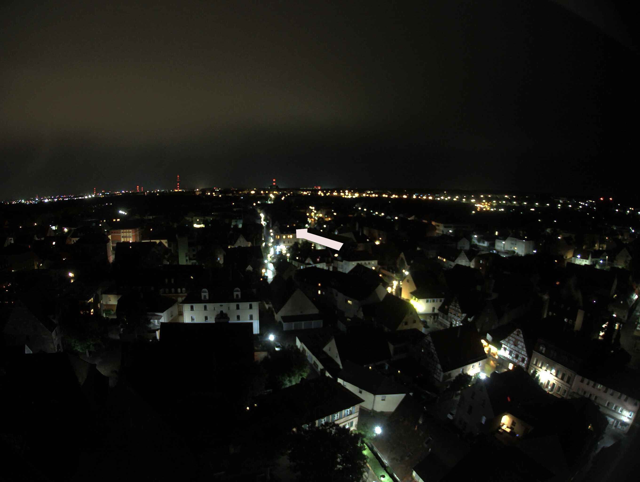 Archiv Foto Webcam Blick auf den Marktplatz von Zirndorf