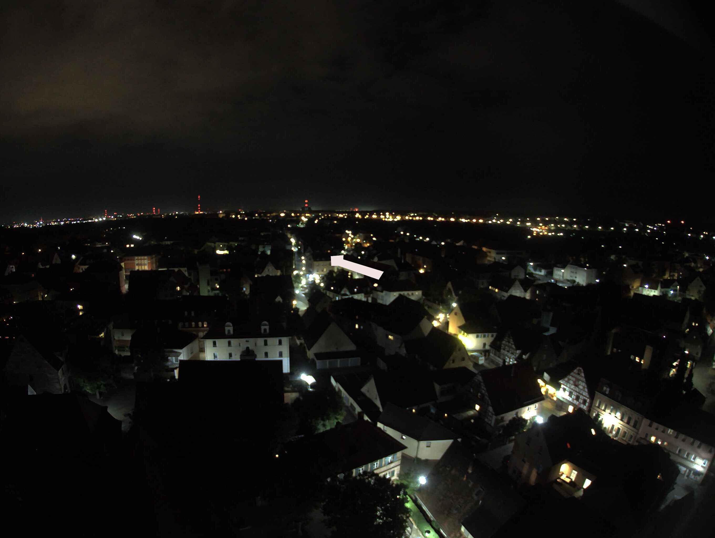 Archiv Foto Webcam Blick auf den Marktplatz von Zirndorf