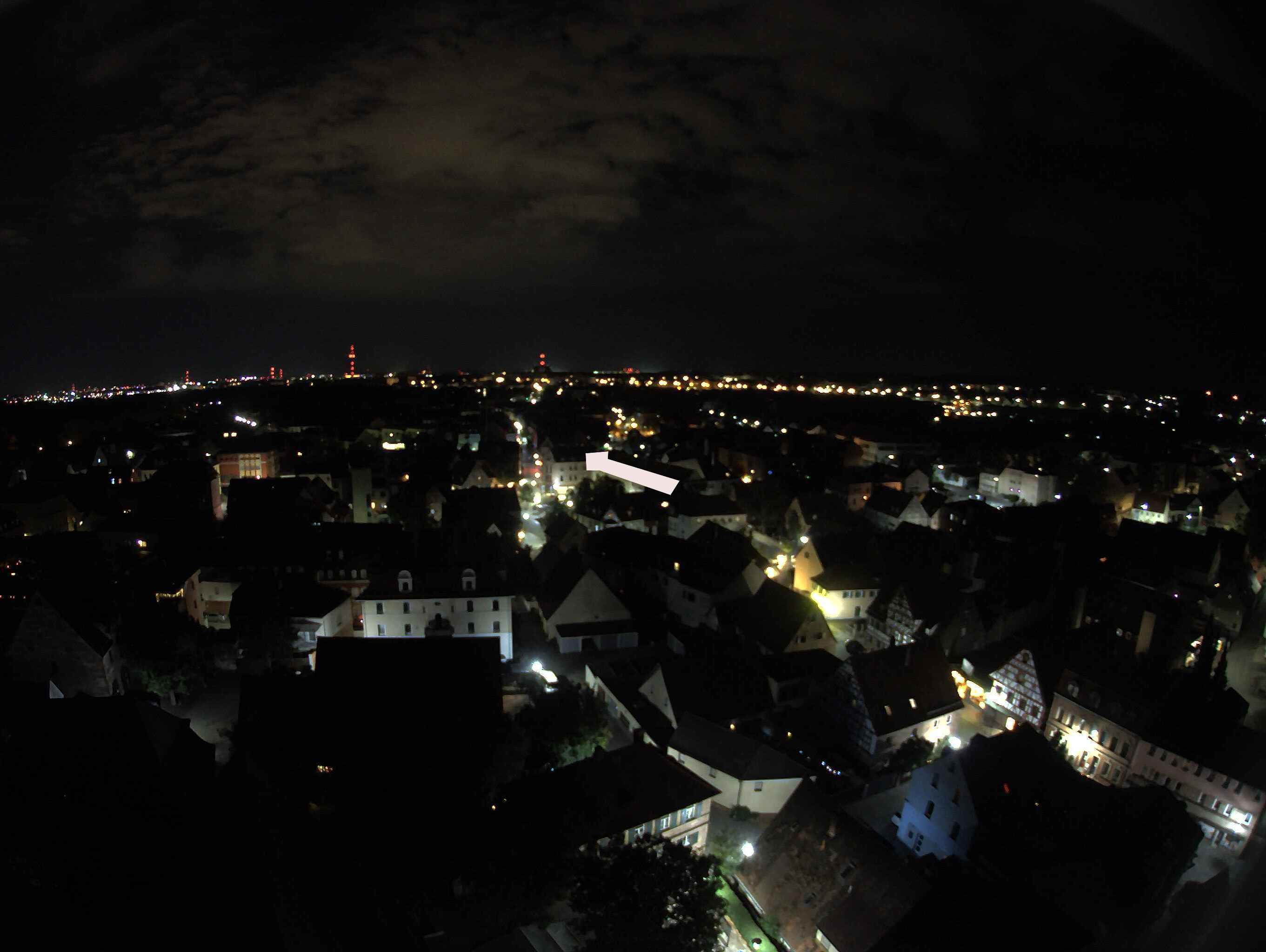 Archiv Foto Webcam Blick auf den Marktplatz von Zirndorf