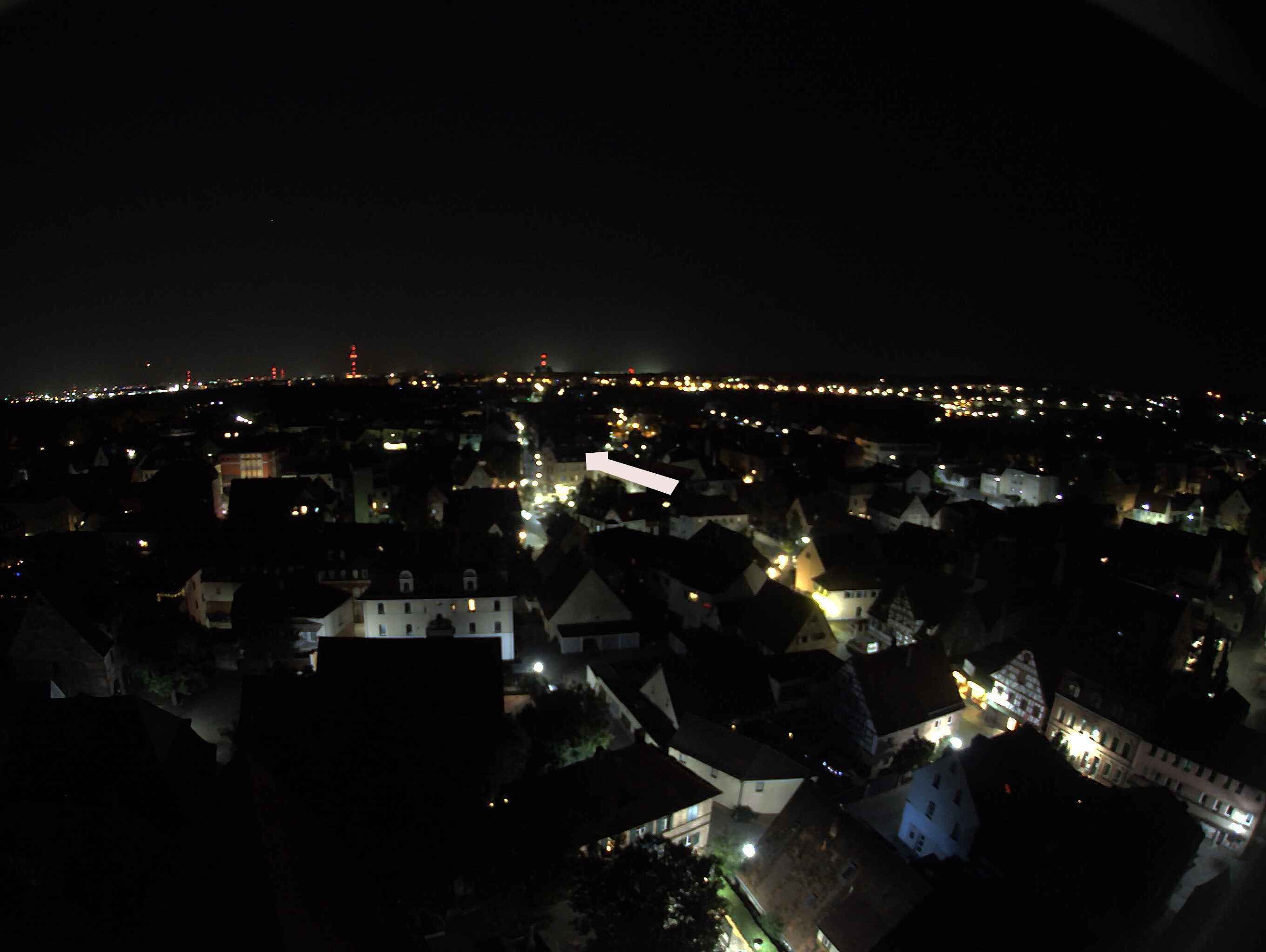 Archiv Foto Webcam Blick auf den Marktplatz von Zirndorf