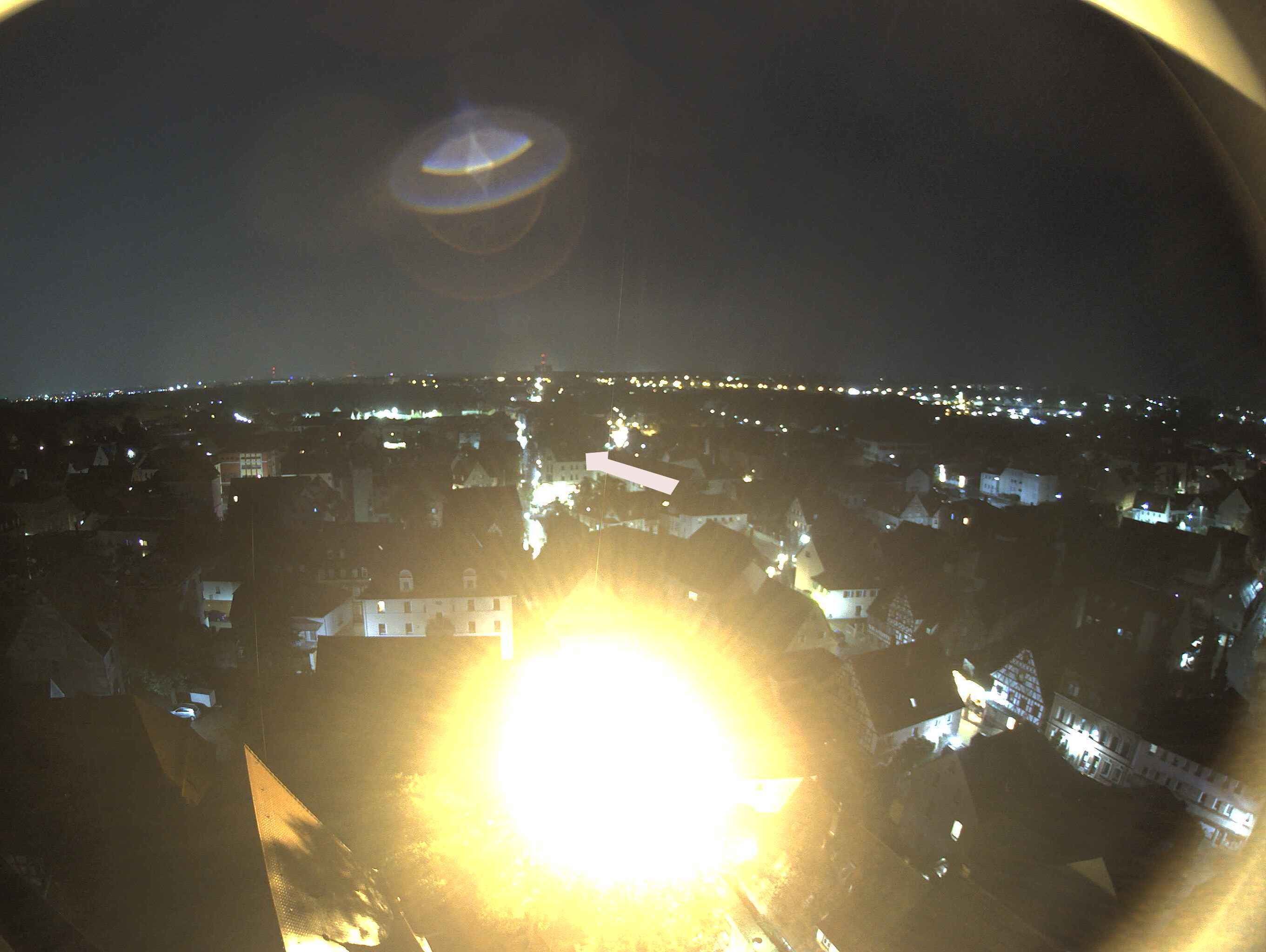 Archiv Foto Webcam Blick auf den Marktplatz von Zirndorf
