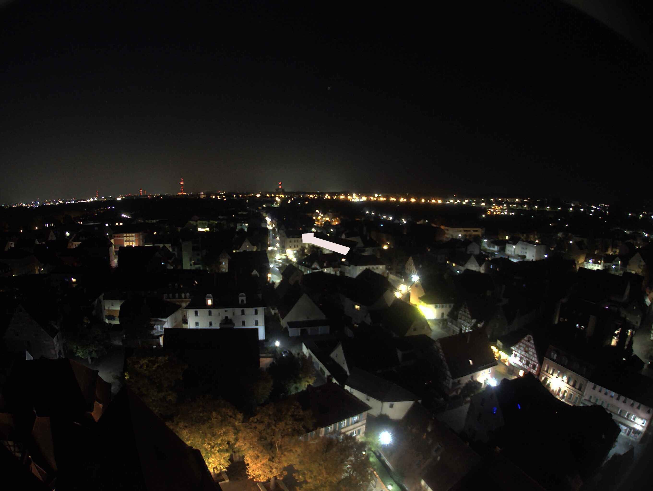Archiv Foto Webcam Blick auf den Marktplatz von Zirndorf