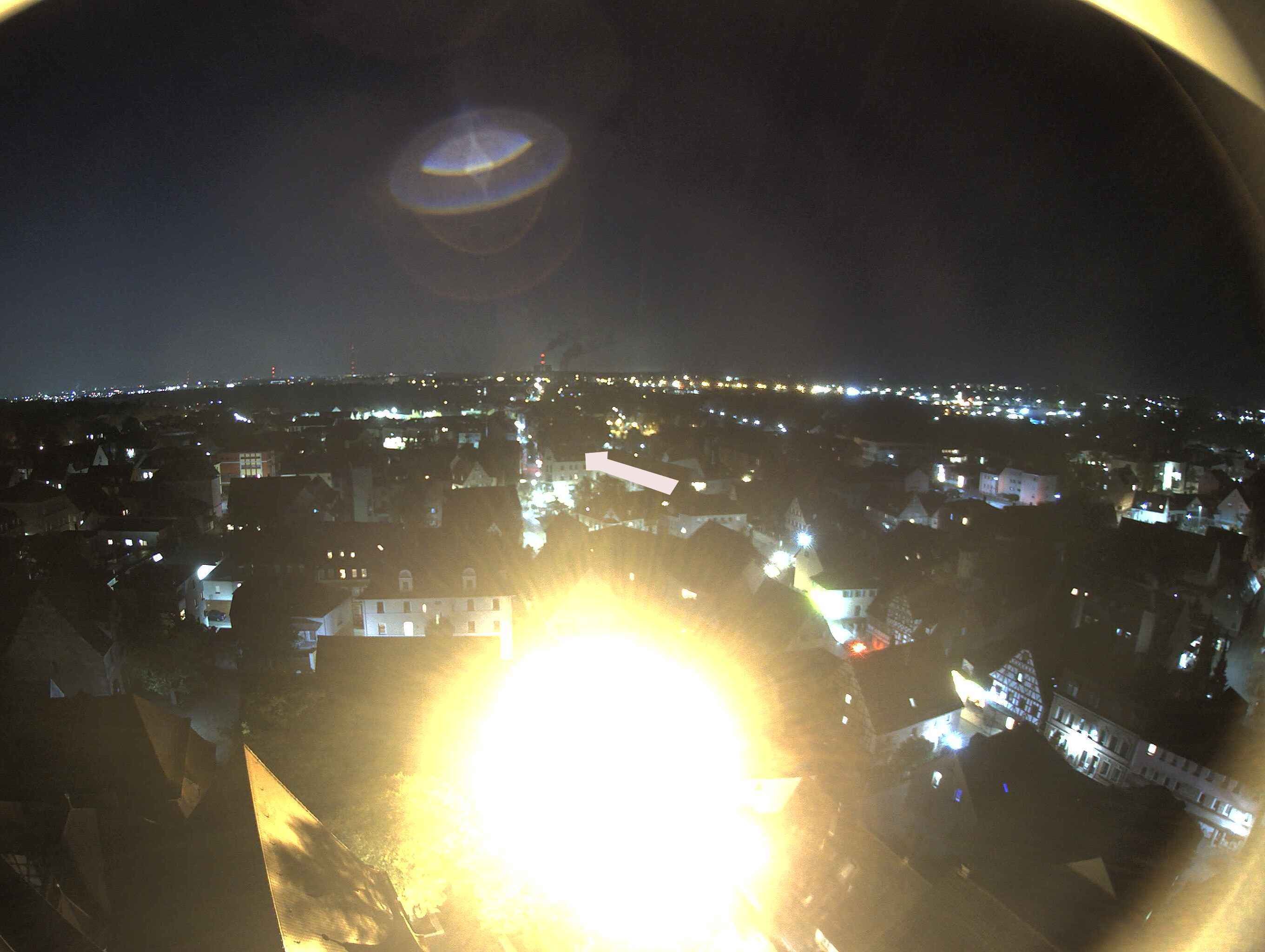 Archiv Foto Webcam Blick auf den Marktplatz von Zirndorf