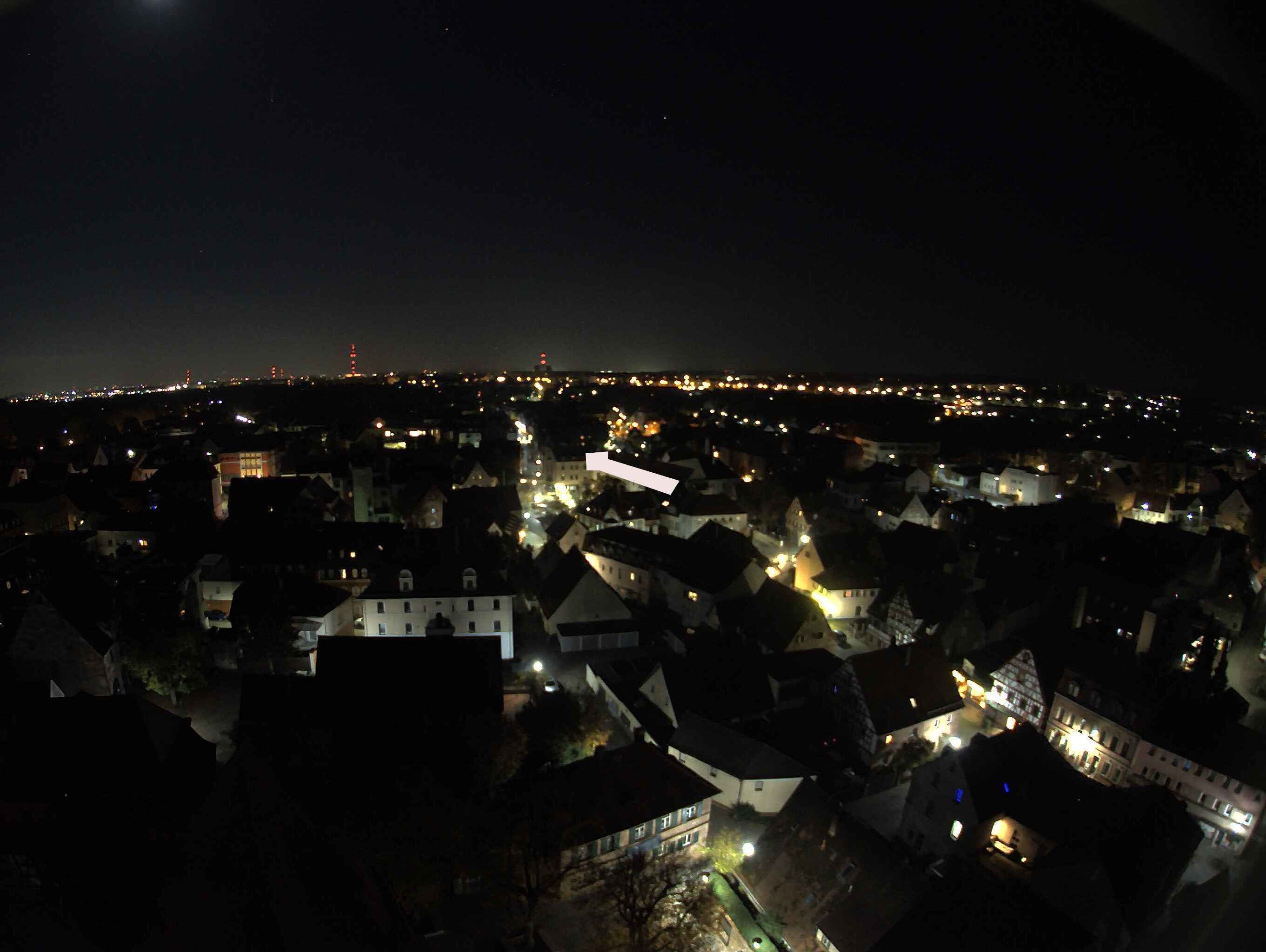 Archiv Foto Webcam Blick auf den Marktplatz von Zirndorf