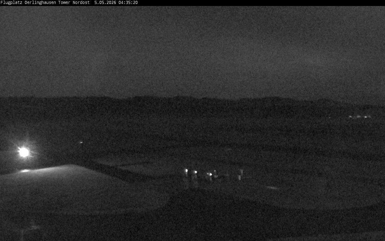 Archiv Foto Webcam Flugplatz Oerlinghausen (Vorfeld Motorflug)