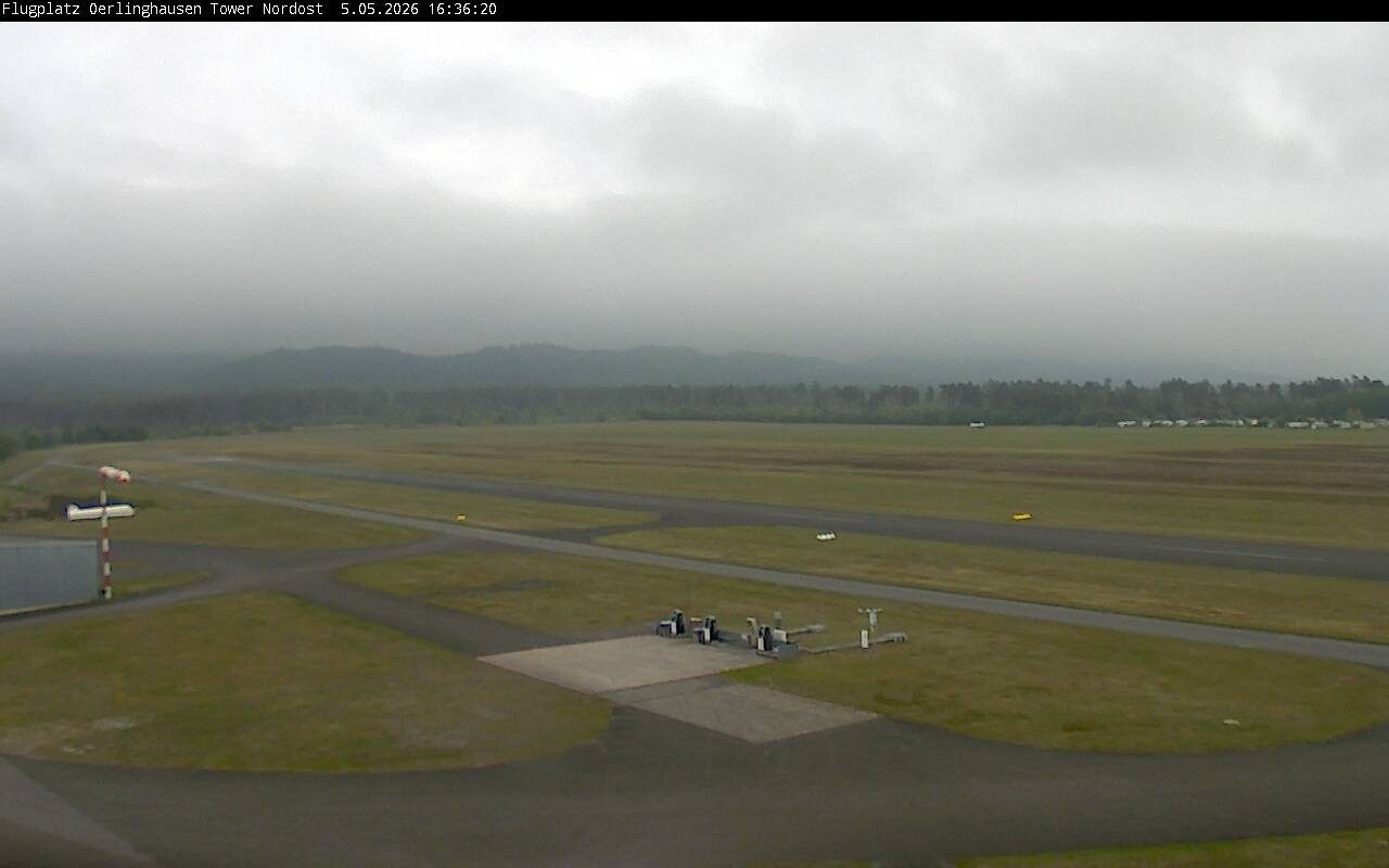 Archived image Webcam Oerlinghausen - Airport