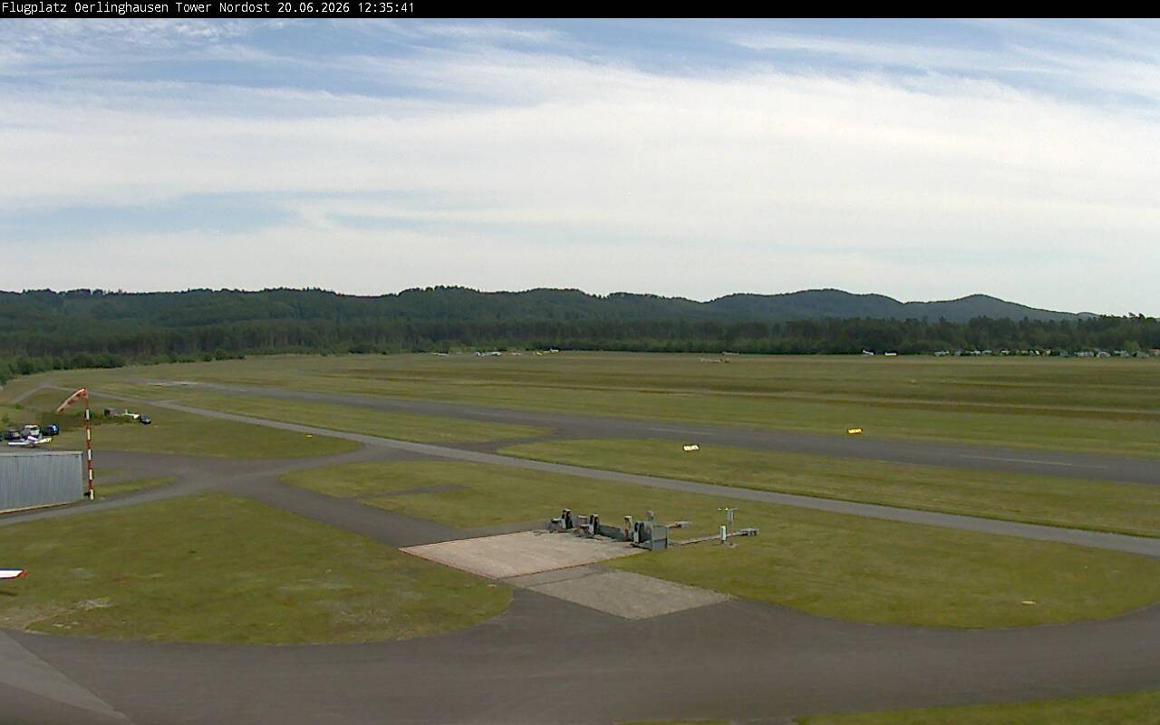 Archived image Webcam Oerlinghausen - Airport