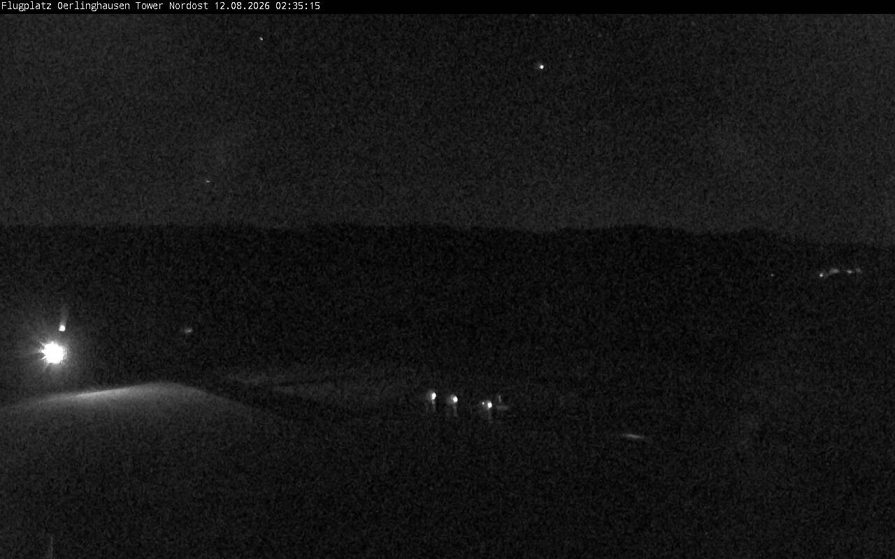Archiv Foto Webcam Flugplatz Oerlinghausen (Vorfeld Motorflug)