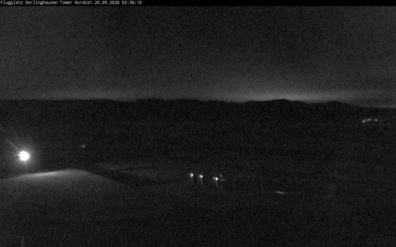 Archiv Foto Webcam Flugplatz Oerlinghausen (Vorfeld Motorflug)