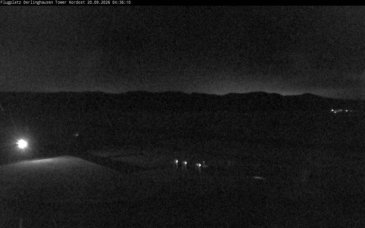 Archiv Foto Webcam Flugplatz Oerlinghausen (Vorfeld Motorflug)