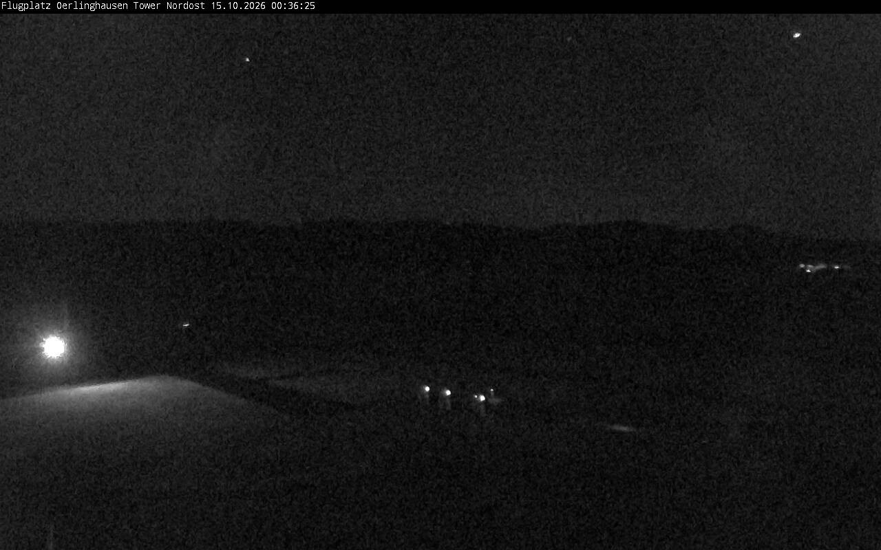 Archiv Foto Webcam Flugplatz Oerlinghausen (Vorfeld Motorflug)