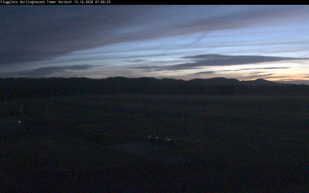 Archiv Foto Webcam Flugplatz Oerlinghausen (Vorfeld Motorflug)