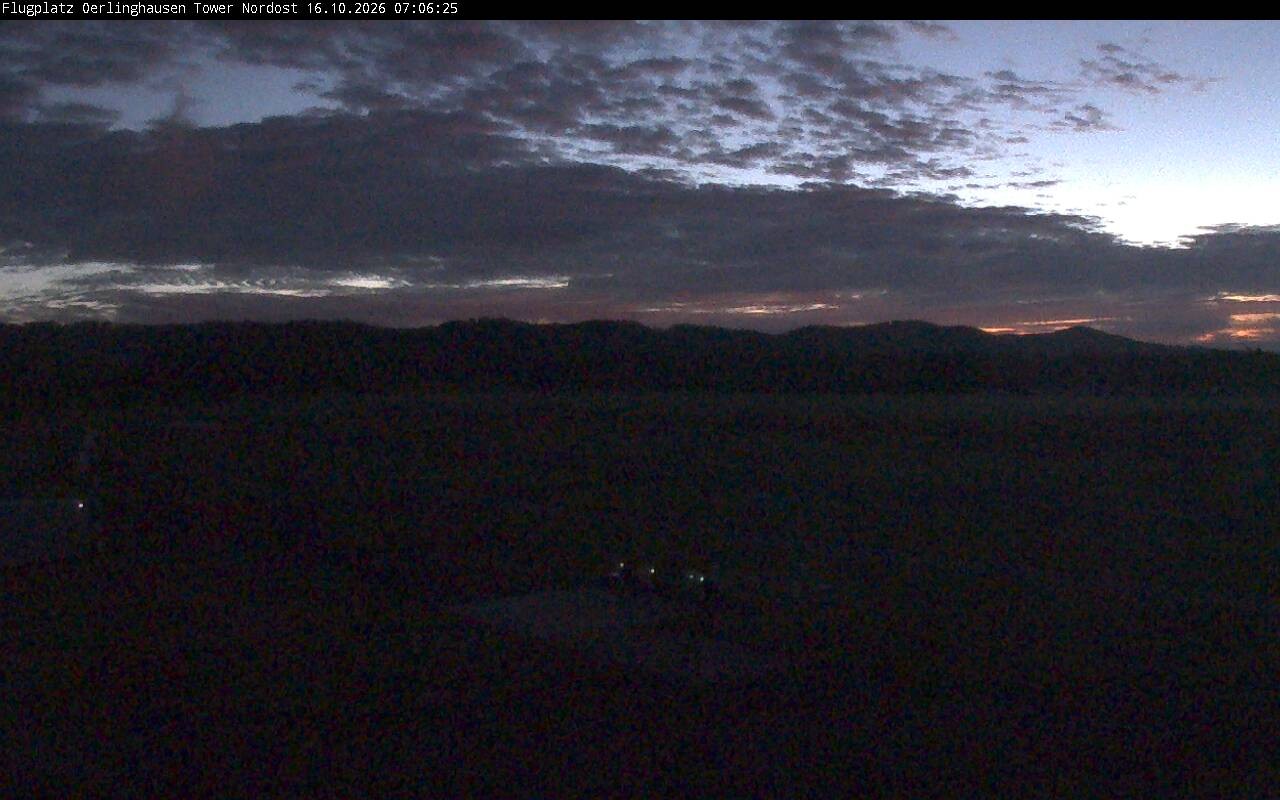 Archiv Foto Webcam Flugplatz Oerlinghausen (Vorfeld Motorflug)