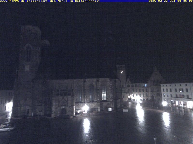 Archiv Foto Webcam Marktplatz in Köthen