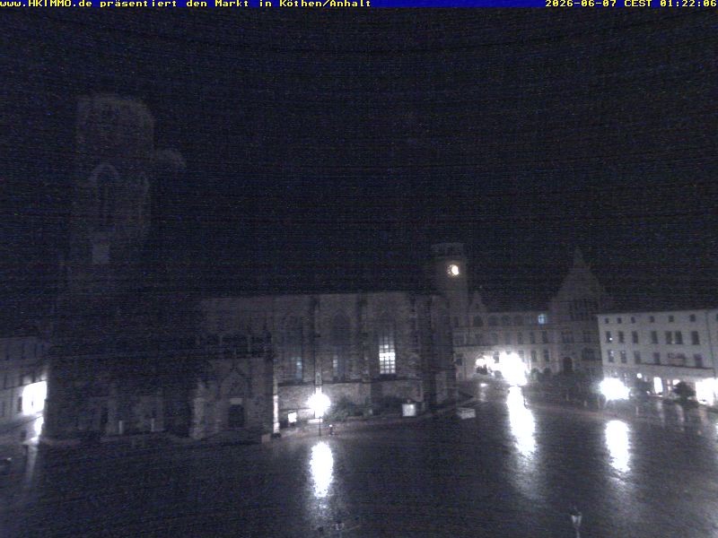 Archiv Foto Webcam Marktplatz in Köthen