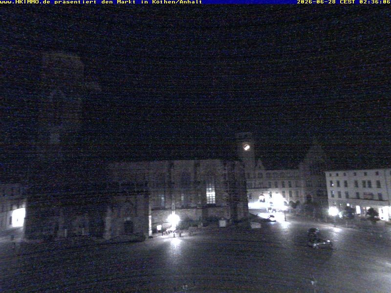 Archived image Webcam Town Square Köthen
