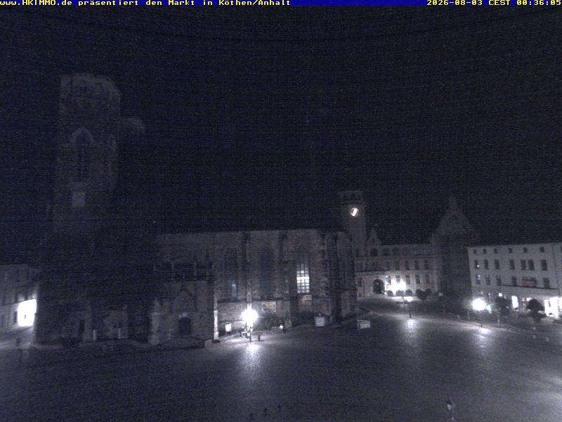 Archiv Foto Webcam Marktplatz in Köthen