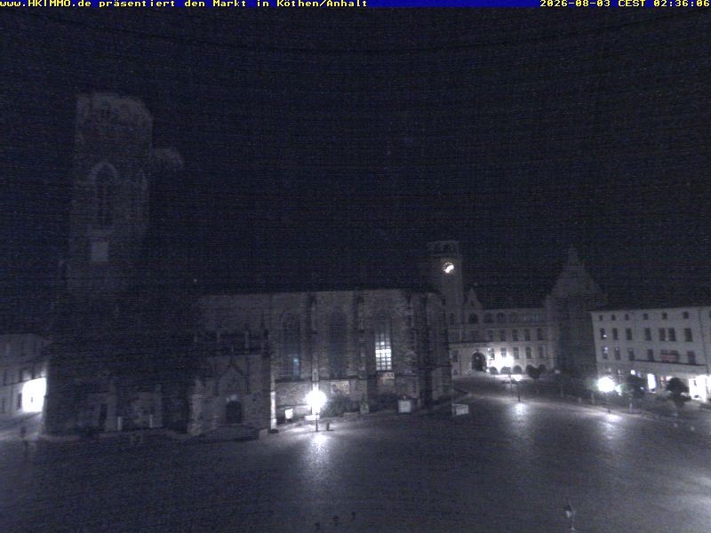Archiv Foto Webcam Marktplatz in Köthen