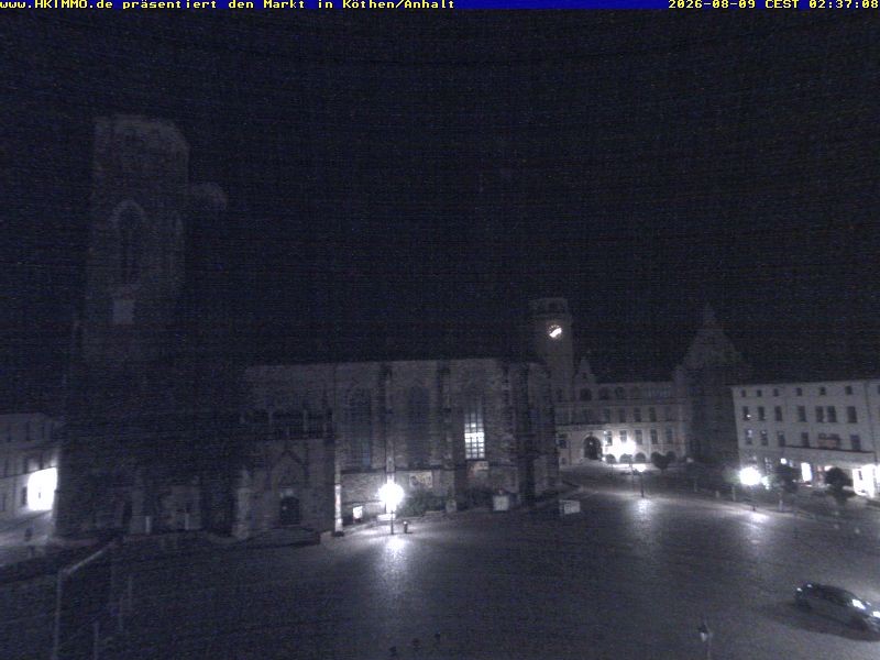 Archiv Foto Webcam Marktplatz in Köthen