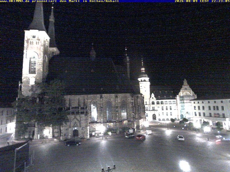 Archiv Foto Webcam Marktplatz in Köthen