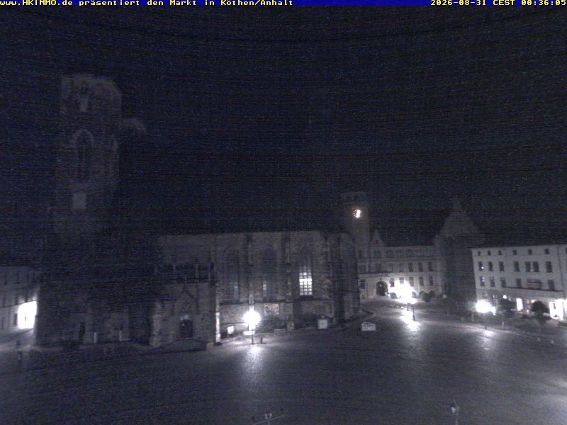 Archiv Foto Webcam Marktplatz in Köthen