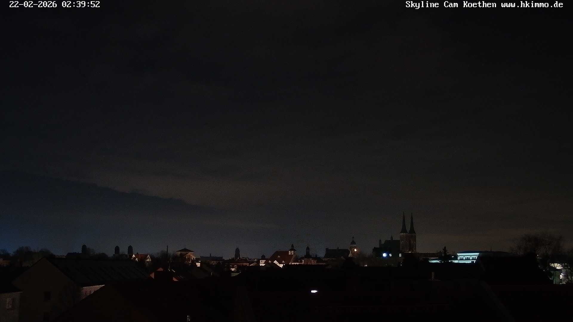 Archiv Foto Webcam Blick über die Stadt Köthen