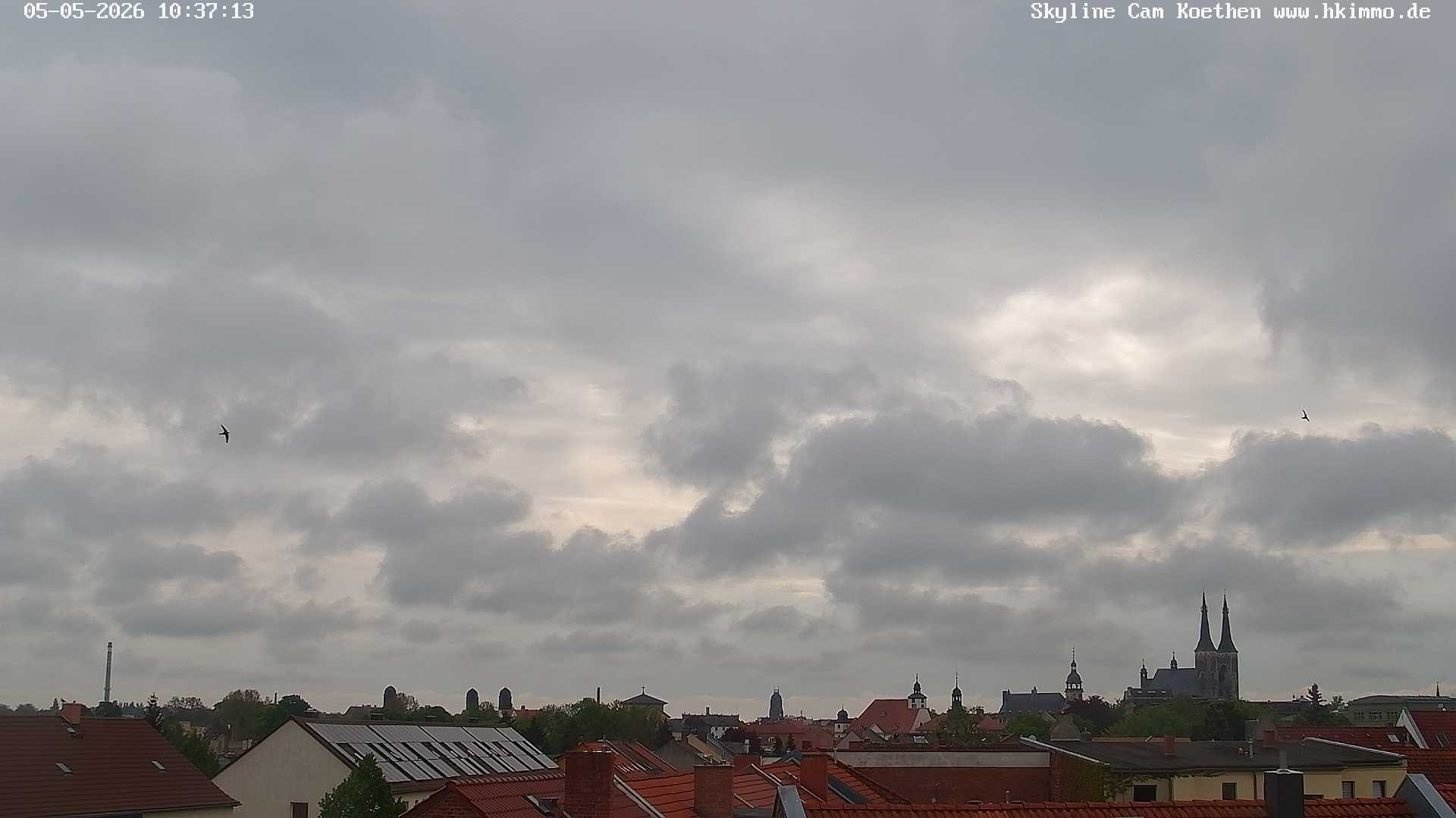 Archived image Webcam Skyline of Köthen