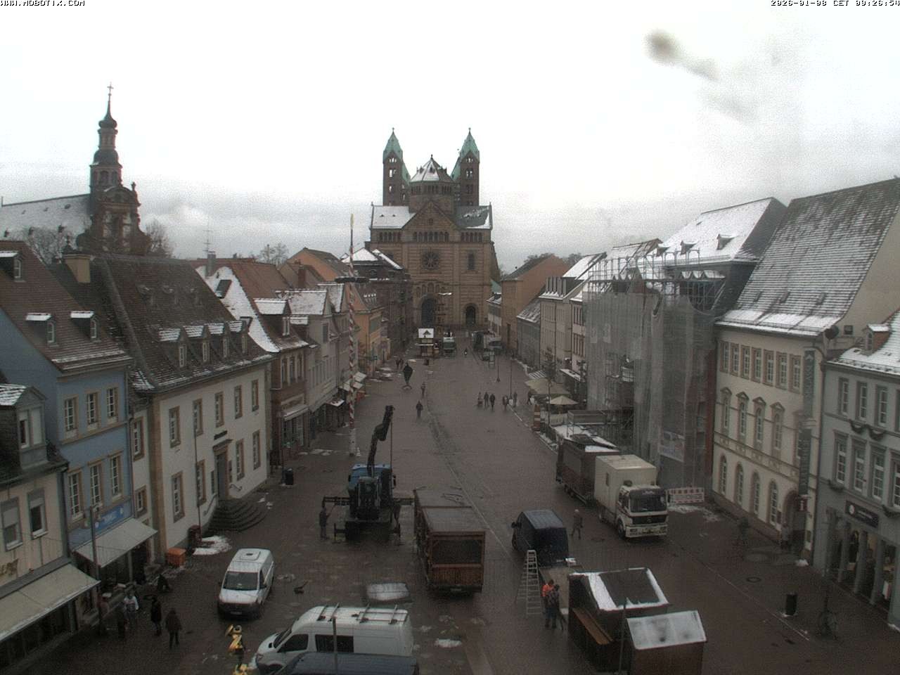 Archiv Foto Webcam Kaiserdom in Speyer