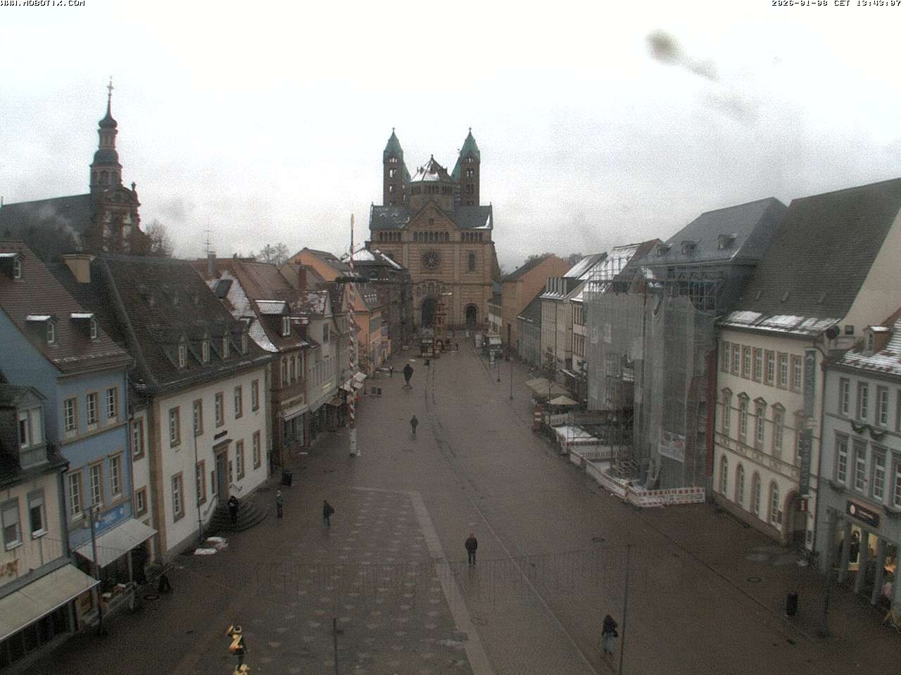 Archiv Foto Webcam Kaiserdom in Speyer