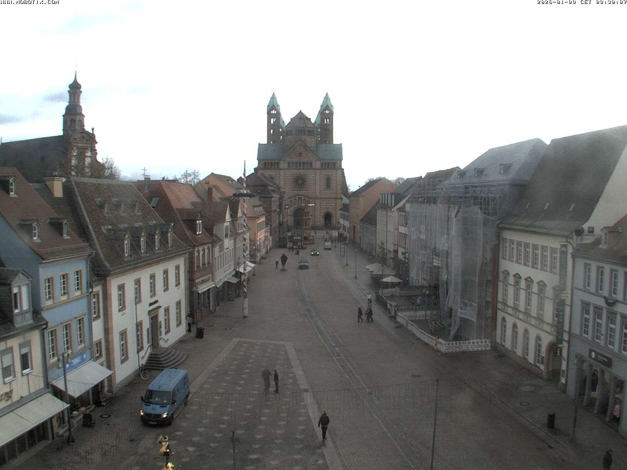 Archiv Foto Webcam Kaiserdom in Speyer
