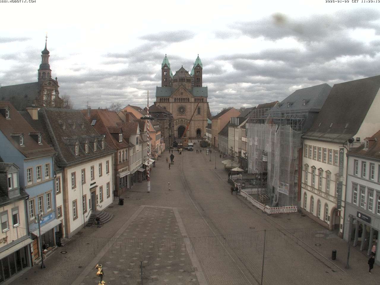 Archiv Foto Webcam Kaiserdom in Speyer