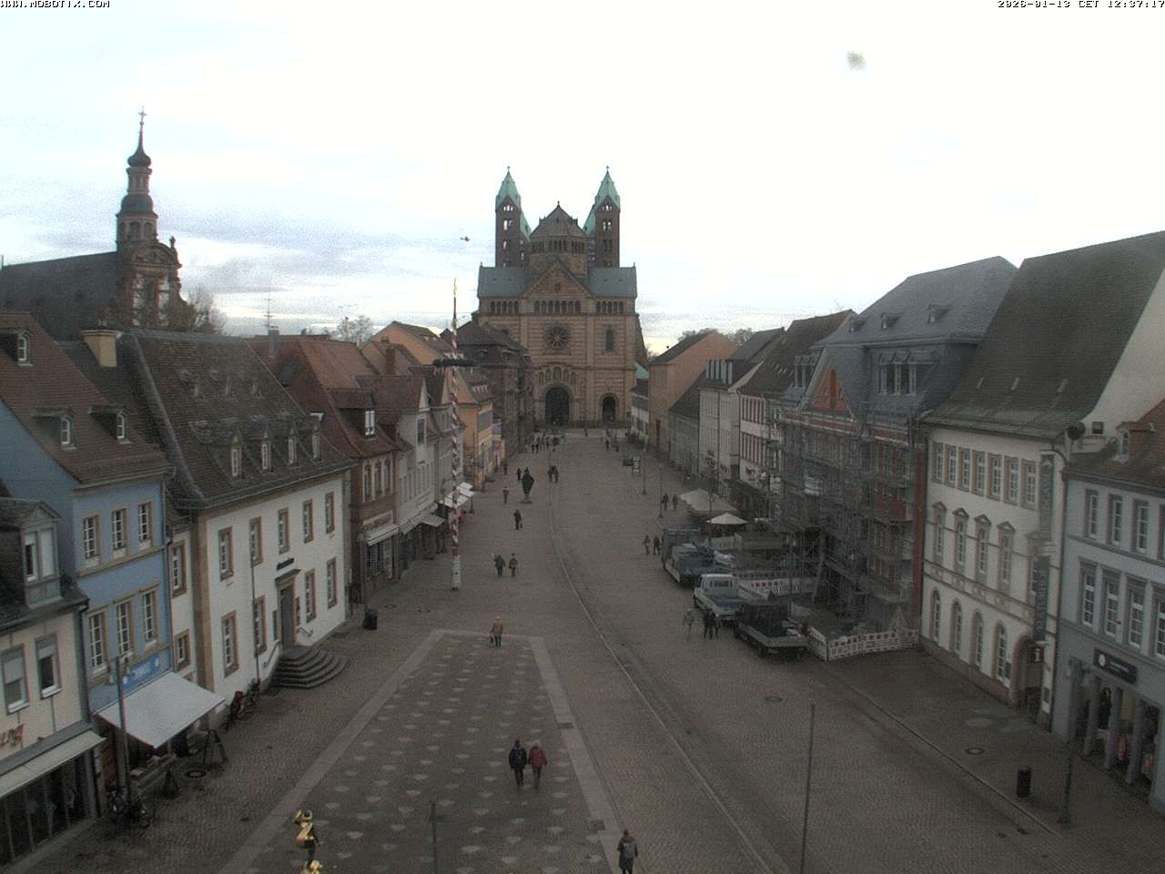 Archiv Foto Webcam Kaiserdom in Speyer