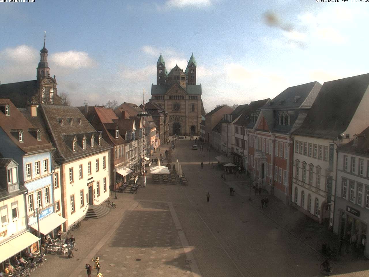 Archiv Foto Webcam Kaiserdom in Speyer