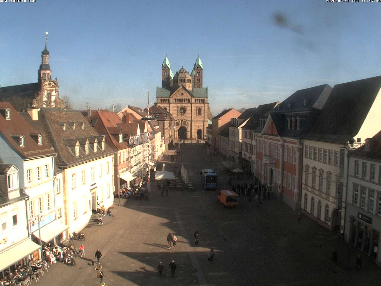 Archiv Foto Webcam Kaiserdom in Speyer