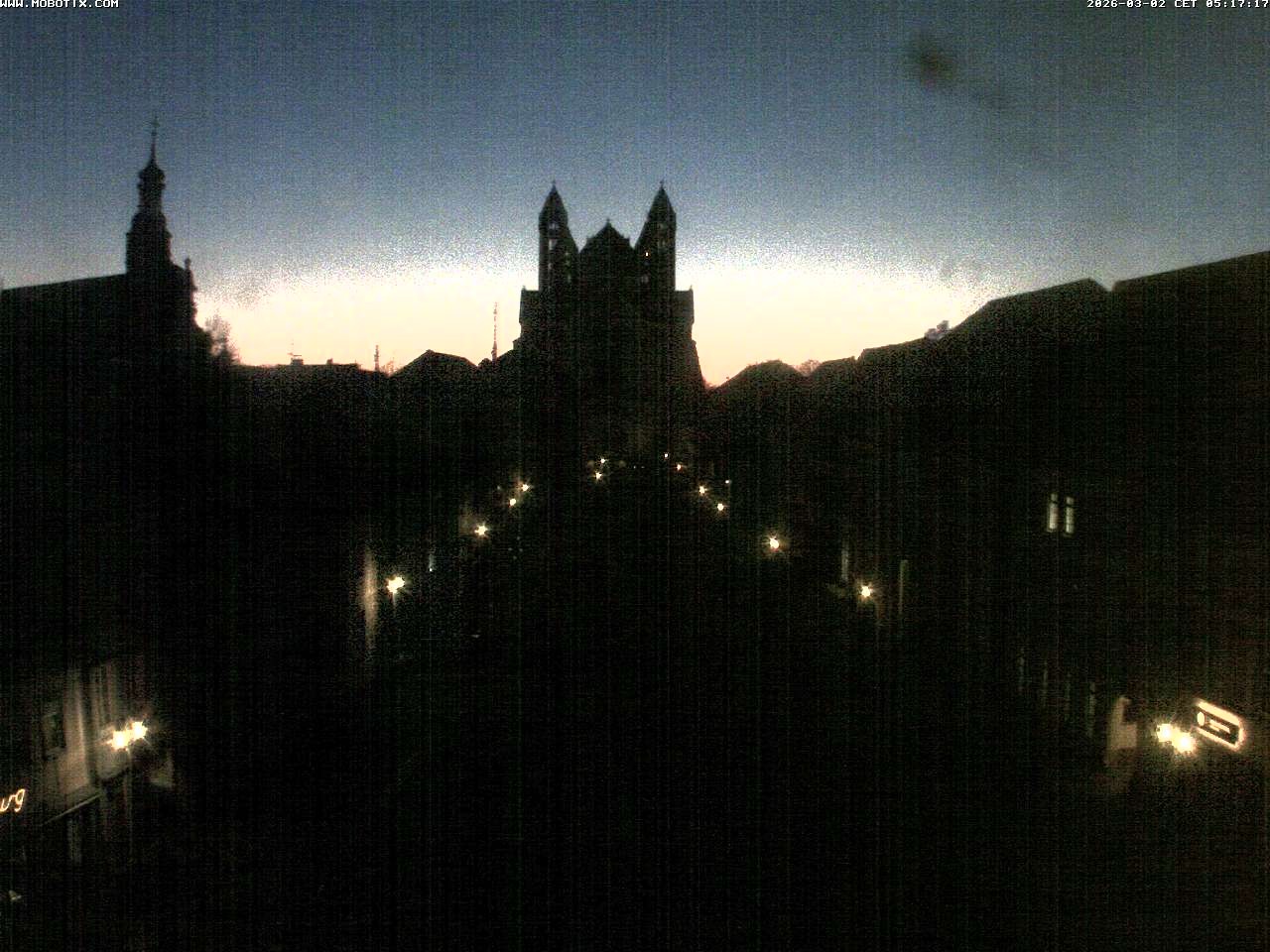 Archived image Webcam View to the Speyer Cathedral