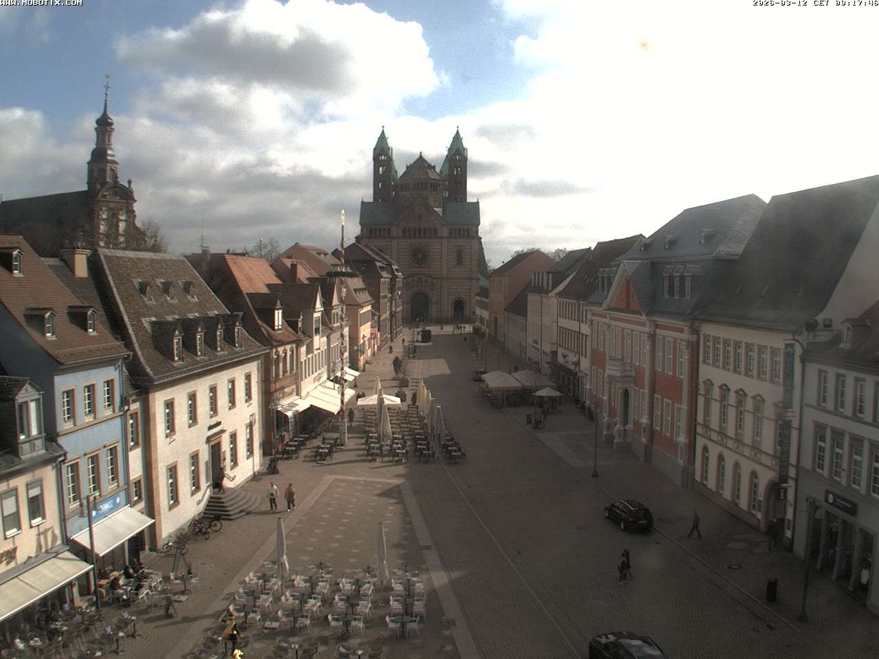 Archiv Foto Webcam Kaiserdom in Speyer