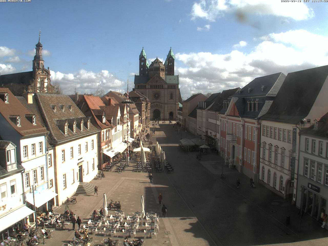 Archiv Foto Webcam Kaiserdom in Speyer